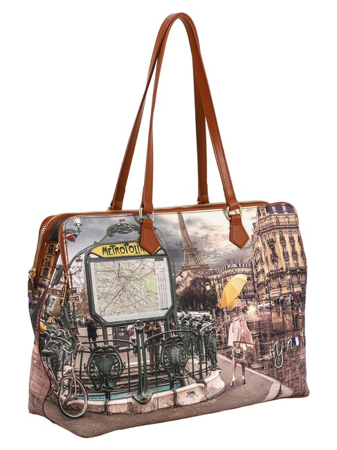 YESBAG Bolso de hombro Metro de Par&iacute;s - Bolsos Mujer