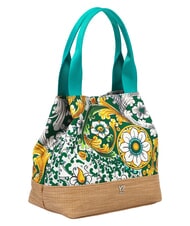 YNOT ORTIGIA Bolso de playa de hombro esmeralda - Bolsos Mujer - 2