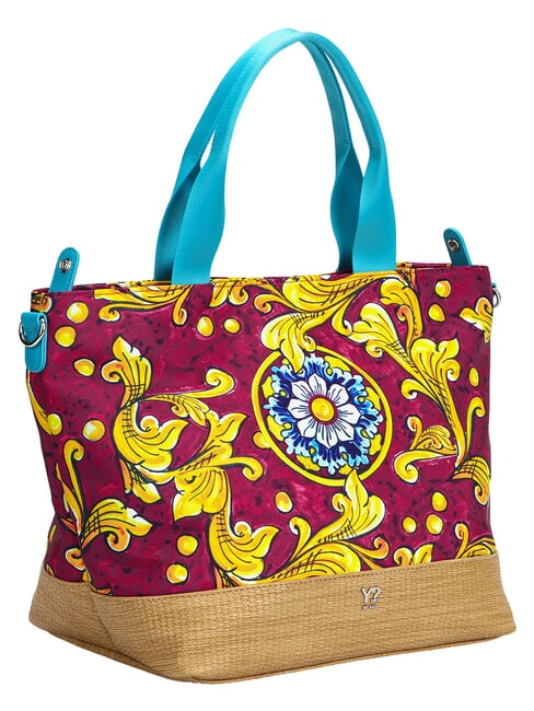 ORTIGIA Bolso de mano con correa para el hombro Rubin - Bolsos Mujer