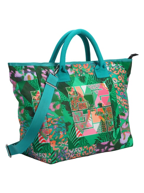 COLORS BAY L Bolso de mano con correa para el hombro selva - Bolsos Mujer