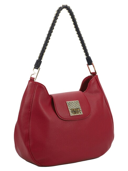 RACHEL Bolso de hombro con solapa y bandolera cereza - Bolsos Mujer