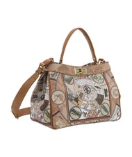 YNOT FASHIONOPOLY Bolso de mano con correa para el hombro arena - Bolsos Mujer - 2