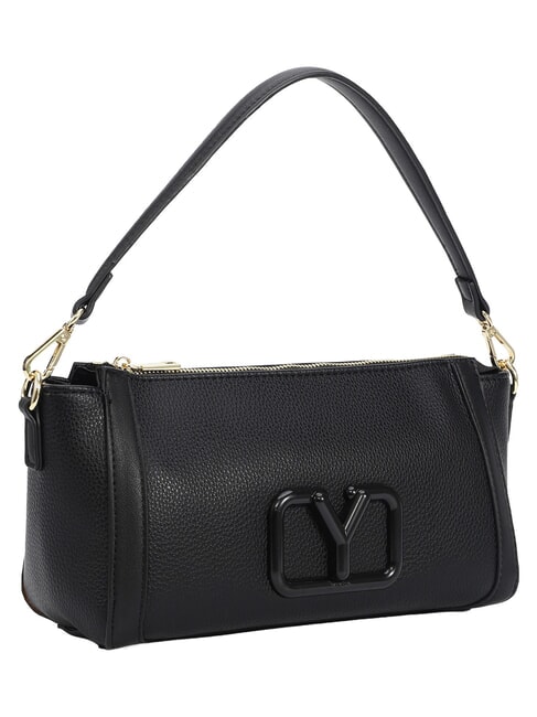 GRACE Bolso de hombro M negro s&oacute;lido - Bolsos Mujer