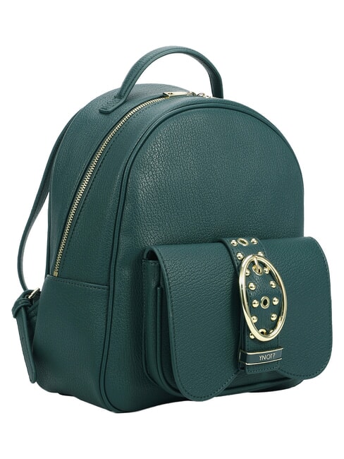 ROCKER Mochila con hebilla y tachuelas bosque - Bolsos Mujer