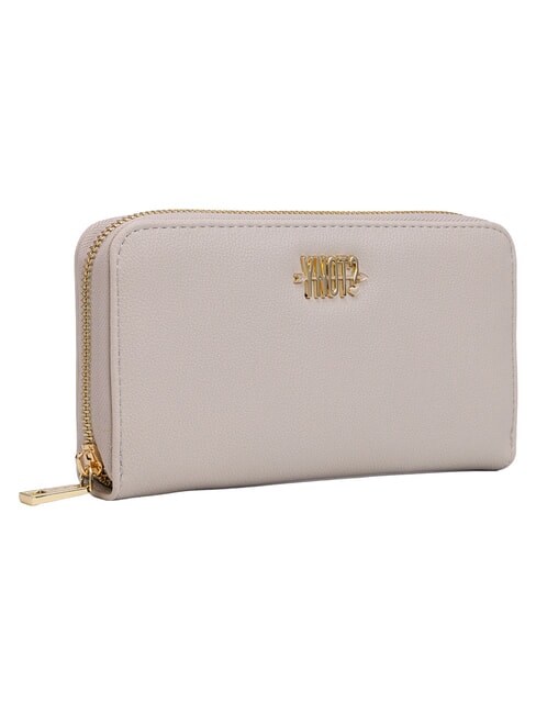 LOVERS Cartera grande con cremallera crema - Carteras Mujer