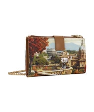 YNOT YESBAG Cartera de mano con correa para el hombro paisaje de Roma - Bolsos Mujer - 2