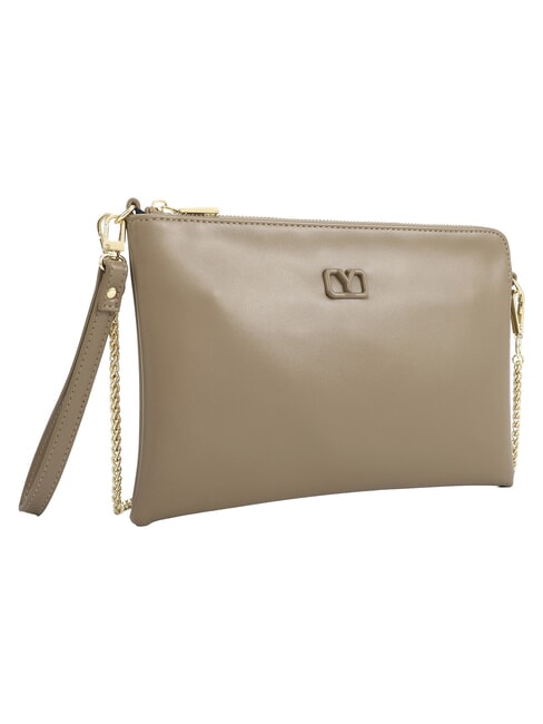 ALAMBRA Bolso de mano doblemente port&aacute;til almendra - Bolsos Mujer