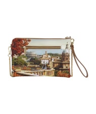 YNOT YESBAG Bolso de mano plano con pu&ntilde;o paisaje de Roma - Bolsos Mujer - 3