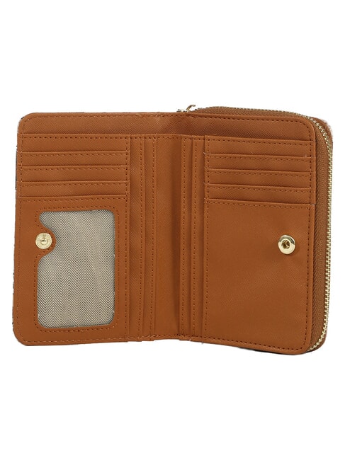 FASHIONOPOLY Cartera mediana, con cremallera. arena - Carteras Mujer