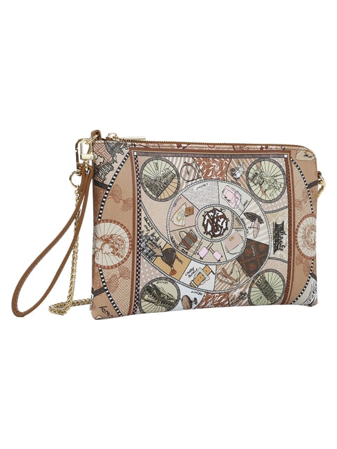 FASHIONOPOLY Bolso de mano con correa para el hombro arena - Bolsos Mujer