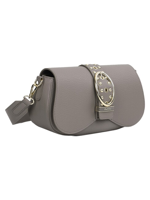 ROCKER Bolso de hombro con hebilla gris pardo - Bolsos Mujer