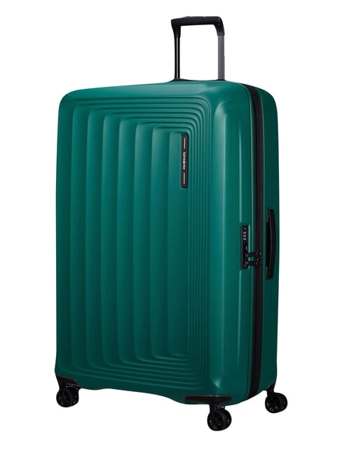 NUON Carro extra grande y expandible verde pino - Trolley R&iacute;gidos