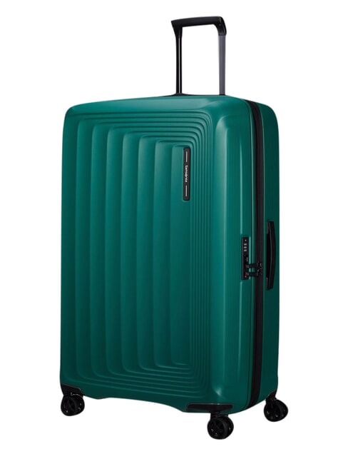 NUON Carro extra grande y expandible verde pino - Trolley R&iacute;gidos