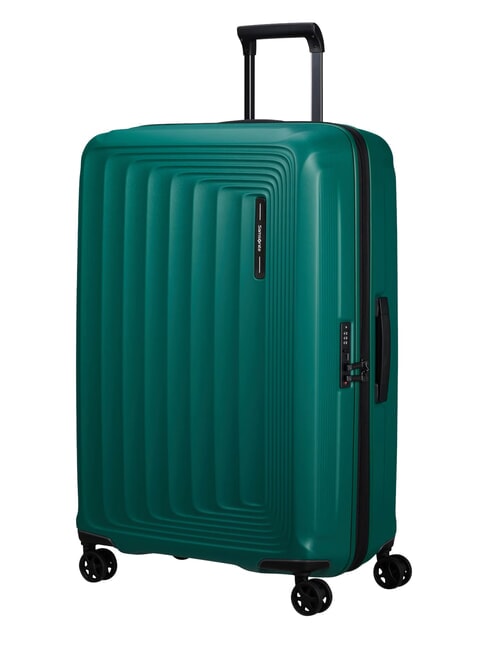 NUON Carro extensible grande verde pino - Trolley R&iacute;gidos