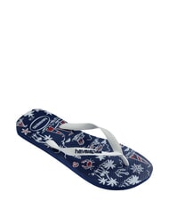 HAVAIANAS Chanclas TOP NAUTICAL azul marino/azul marino/blanco - Zapatos Hombre - 3