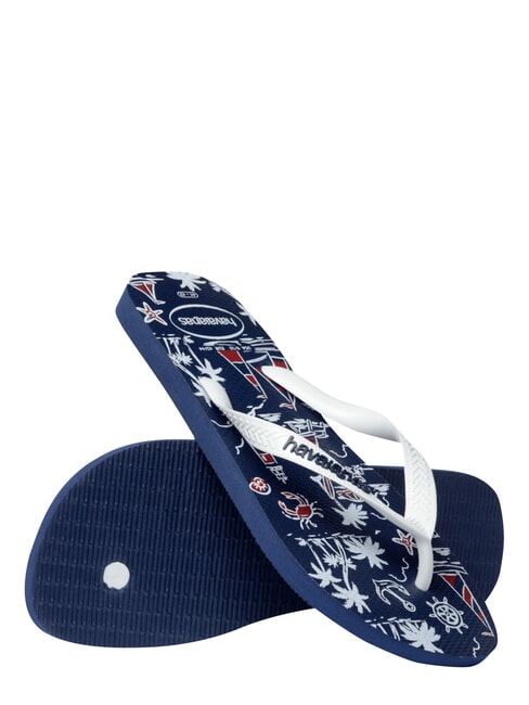 Chanclas TOP NAUTICAL azul marino/azul marino/blanco - Zapatos Hombre