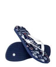 HAVAIANAS Chanclas TOP NAUTICAL azul marino/azul marino/blanco - Zapatos Hombre - 4