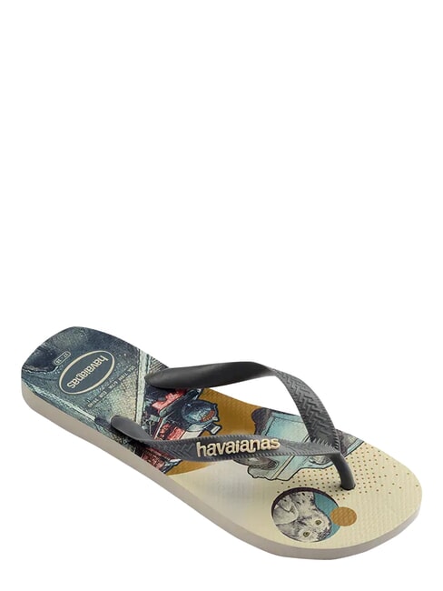 TOP HARRY POTTER Chanclas acero beige/gris - Zapatos unisex