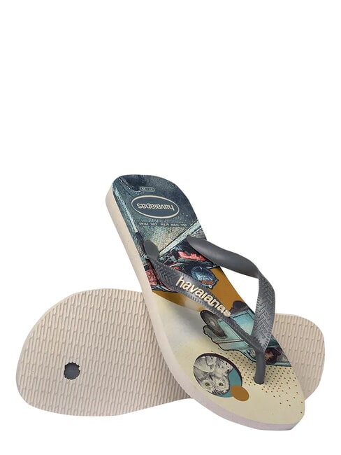 TOP HARRY POTTER Chanclas acero beige/gris - Zapatos unisex