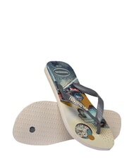 HAVAIANAS TOP HARRY POTTER Chanclas acero beige/gris - Zapatos unisex - 4