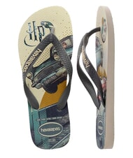 HAVAIANAS TOP HARRY POTTER Chanclas acero beige/gris - Zapatos unisex - 5
