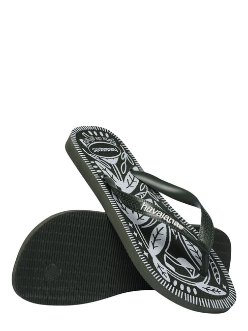 TOP JARDIM NOTURNO Chanclas verde olivo - Zapatos unisex