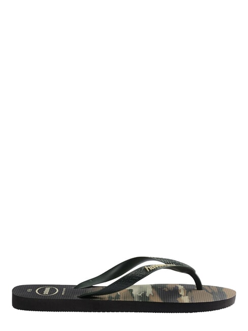 Chanclas TOP CAMU aceituna negra/verde - Zapatos unisex