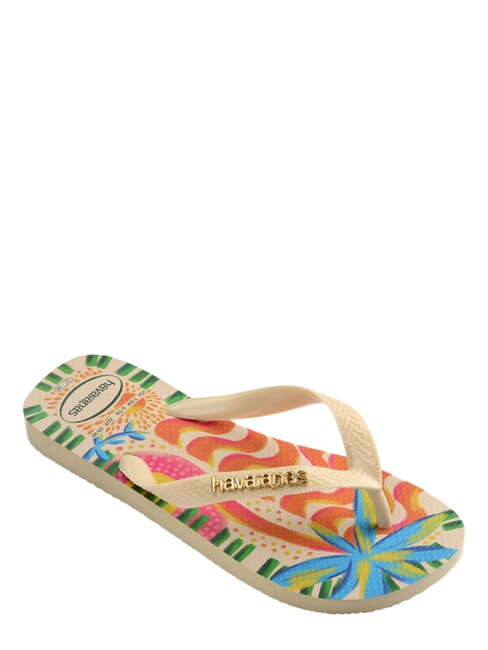 TOP BOSSA Chanclas crema de mantequilla - Zapatos unisex