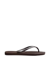 HAVAIANAS SLIM SQUARE Chanclas de punta cuadrada darkbro - Zapatos Mujer - 2