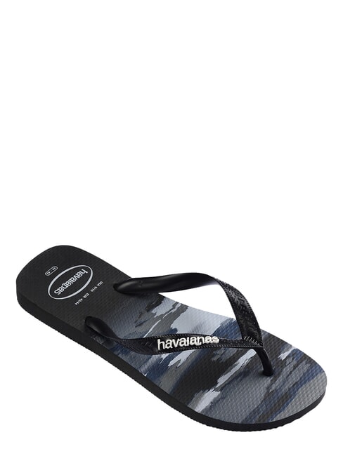 Chanclas TOP CAMU NEGRO / BLANCO - Zapatos unisex