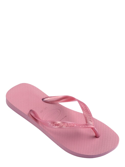 TOP SENSES Chancletas rosas de gasa - Zapatos Mujer