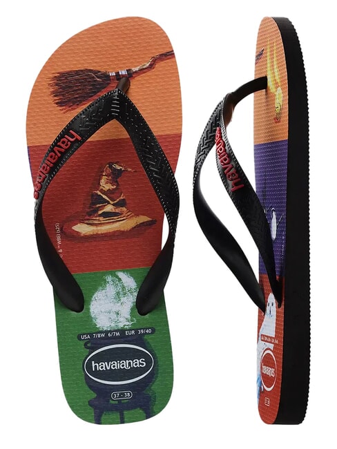 TOP HARRY POTTER Chanclas negro negro - Zapatos unisex