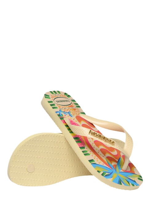 TOP BOSSA Chanclas crema de mantequilla - Zapatos unisex