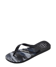 HAVAIANAS Chanclas TOP CAMU NEGRO / BLANCO - Zapatos unisex - 4