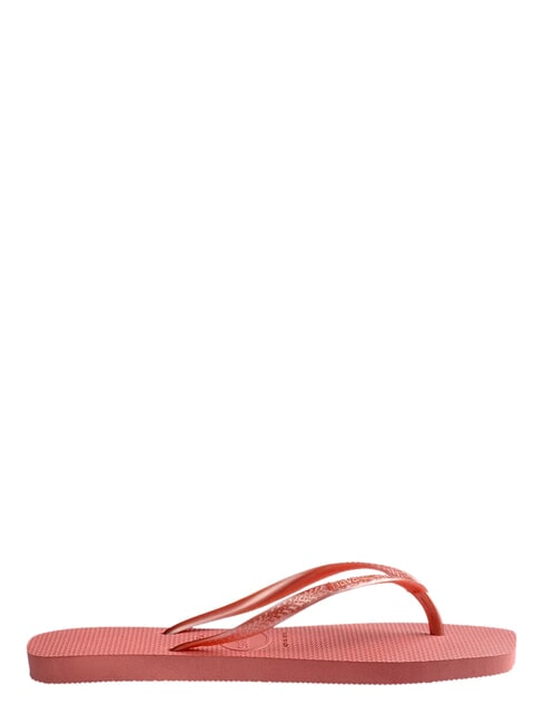 SLIM SQUARE Chanclas de punta cuadrada arcilla de ca&ntilde;&oacute;n - Zapatos Mujer