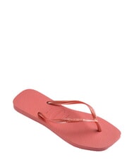 HAVAIANAS SLIM SQUARE Chanclas de punta cuadrada arcilla de ca&ntilde;&oacute;n - Zapatos Mujer - 3