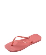 HAVAIANAS SLIM SQUARE Chanclas de punta cuadrada arcilla de ca&ntilde;&oacute;n - Zapatos Mujer - 4