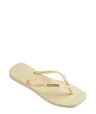 HAVAIANAS SQUARE LOGO Chancletas crema de mantequilla - Zapatos Mujer - 3