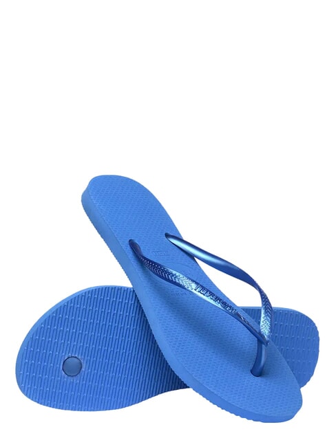 Chanclas SLIM azul brillante - Zapatos Mujer