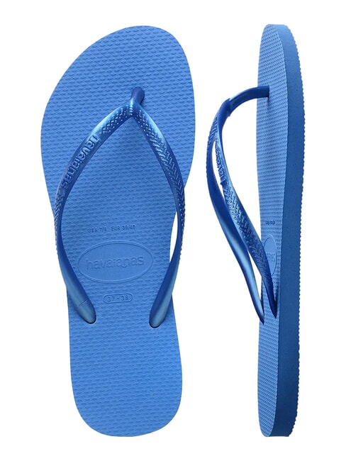 Chanclas SLIM azul brillante - Zapatos Mujer