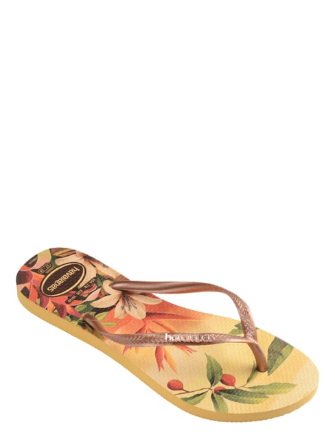  Chanclas TROPICALES DELGADAS caja amarilla - Zapatos Mujer