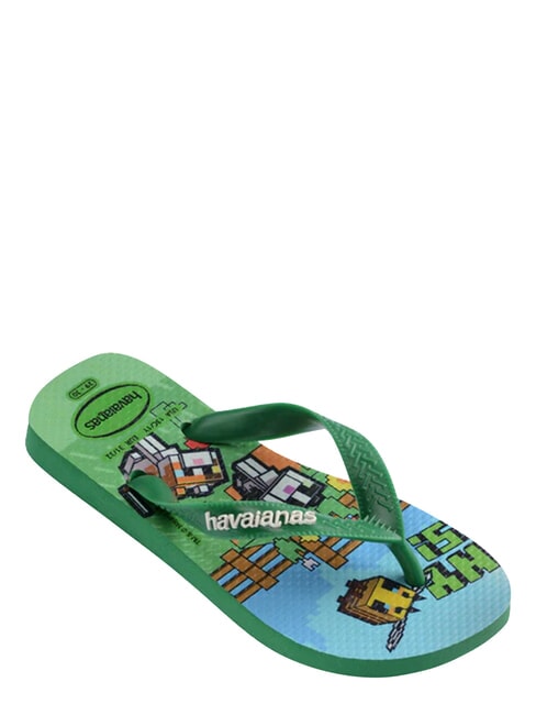 MINECRAFT Chanclas verde 4 - Zapatos de beb&eacute;