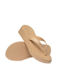 HAVAIANAS HIGH PLATFORM Chanclas dorado - Zapatos Mujer - 5