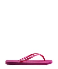 HAVAIANAS Chanclas SLIM goma rosa metalizada - Zapatos Mujer - 2