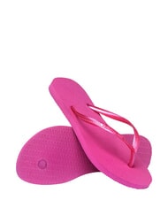 HAVAIANAS Chanclas SLIM goma rosa metalizada - Zapatos Mujer - 4