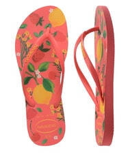 HAVAIANAS SLIM SUMMER BLISS Chanclas coral tropical - Zapatos Mujer - 5