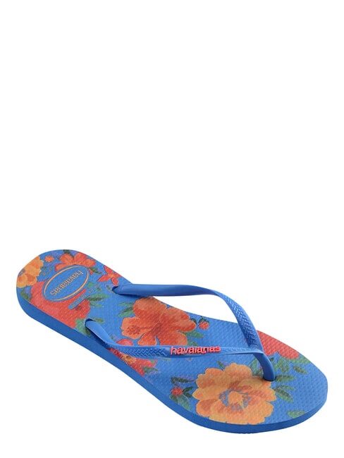 SLIM SUMMER BLISS Chanclas azul brillante - Zapatos Mujer