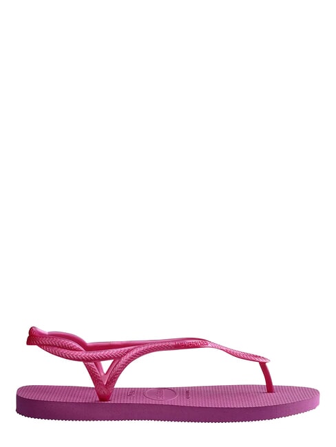 Chanclas LUNA goma rosa/goma rosa - Zapatos Mujer