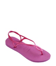 HAVAIANAS Chanclas LUNA goma rosa/goma rosa - Zapatos Mujer - 3