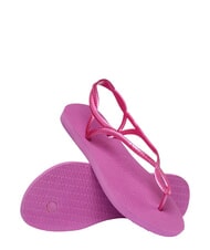 HAVAIANAS Chanclas LUNA goma rosa/goma rosa - Zapatos Mujer - 4